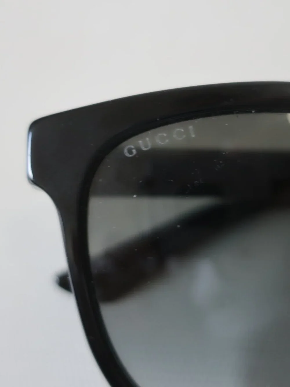 AUTHENTIC Womens Gucci GG0232SK 001 Black Fashion Square 56-17-145 Sunglasses